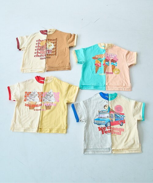 p.premier（ピードットプルミエ） tシャツ 「26夏新作」いろんなアイス