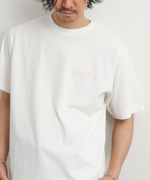 NOLLEY'S（ノーリーズ） tシャツ クジラモチーフ ワンポイントTシャツ
