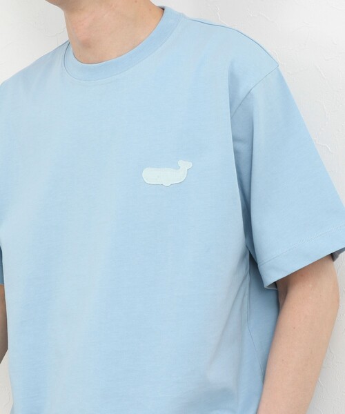 NOLLEY'S（ノーリーズ） tシャツ クジラモチーフ ワンポイントTシャツ