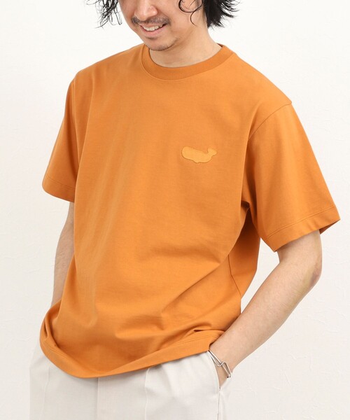NOLLEY'S（ノーリーズ） tシャツ クジラモチーフ ワンポイントTシャツ