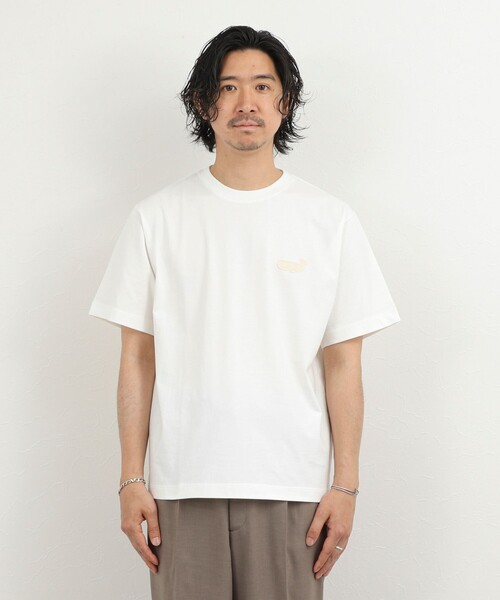 NOLLEY'S（ノーリーズ） tシャツ クジラモチーフ ワンポイントTシャツ