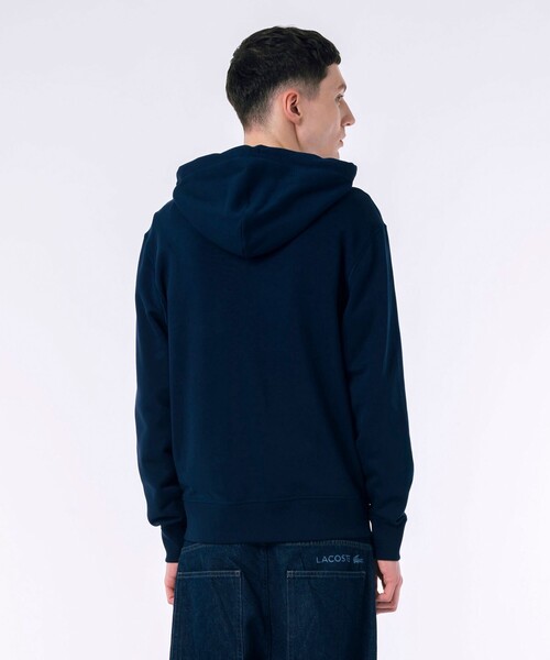 LACOSTE（ラコステ） ジップアップパーカー M グレー メンズ