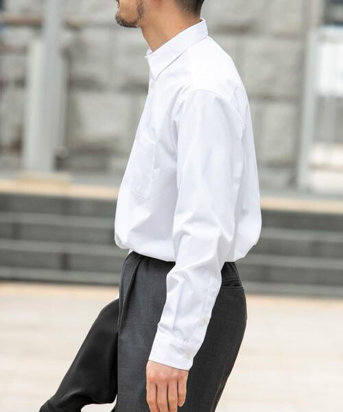 「URBAN RESEARCH ROSSO MEN」 長袖シャツ X-LARGE ホワイト メンズ_画像3