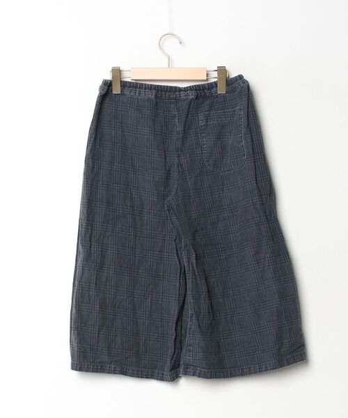 「ARMEN」 チェック柄ハーフパンツ - グレー レディース_画像2