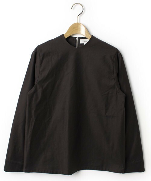 HYKE ハイク 長袖シャツ ブラウス ブラック サイズ01 HYKE（ハイク） 長袖ブラウス 1 ブラック レディース : ZOZOTOWN Yahoo