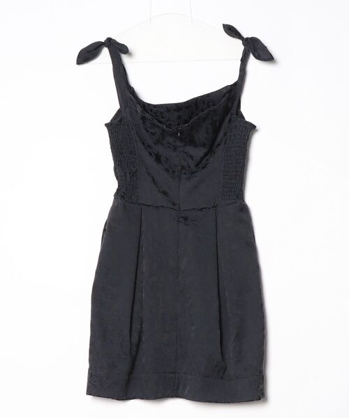 「made in HEAVEN」 レースキャミソールワンピース S ネイビー レディース_画像2