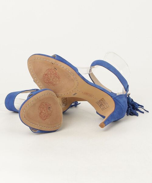 「VINCE CAMUTO」 ヒールサンダル 35.5 ブルー レディース_画像3