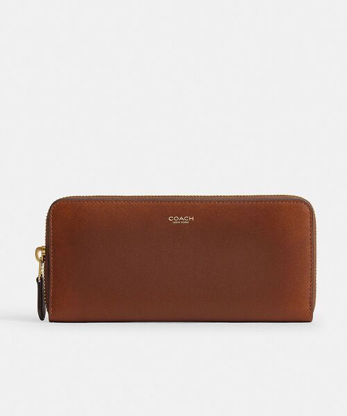 COACH（コーチ） 長財布 財布 スリム アコーディオン ジップ