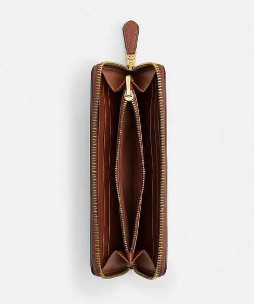 COACH（コーチ） 長財布 財布 スリム アコーディオン ジップ