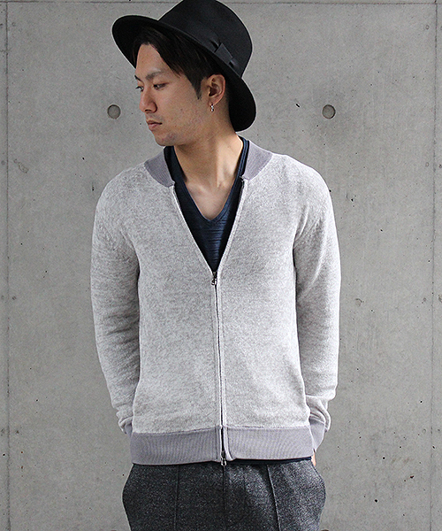 豊富なHOT カーディガン PayPayモール店 - 通販 - PayPayモール HIGH STREET∴モールMA-1ニットブルゾン ZOZOTOWN 好評日本製
