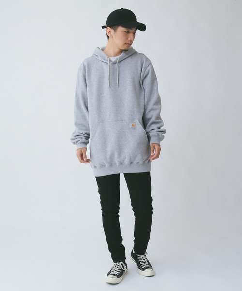 【carhartt】\"Greatest Hits\" プリント スウェットフーディ /2色 セール】Carhartt(カーハート) / ミッドウエイト オーバーサイズ