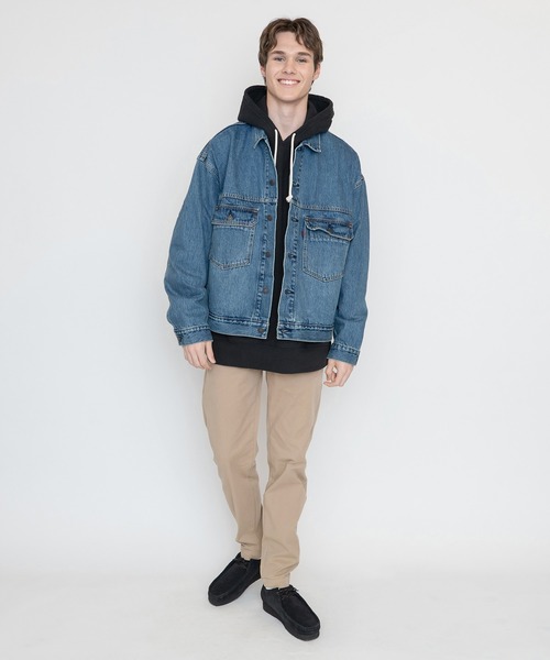 LEVI'S ジージャン デニムジャケット ステイルーズ Levi's ジャケット Gジャン LEVI'S/リーバイス STAY LOOSE TYPE