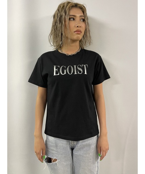 EGOIST（エゴイスト） tシャツ EGOISTロゴTII レディース : ZOZOTOWN