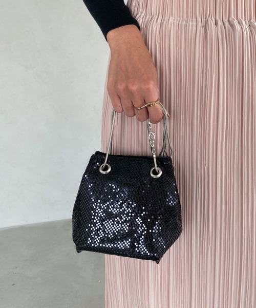 GLITTERグリッター バック ショルダーバッグ バッグ glitter metallic shoulder Bag