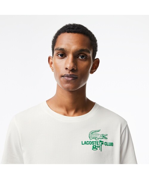 ラコステ（LACOSTE） ゴルフウェア ラガーシャツ US Mサイズ LACOSTE tシャツ ラコステゴルフクラブウルトラドライTシャツ