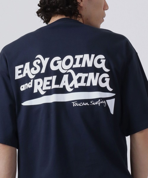 Toucan Surfing(トゥーカンサーフィン) tシャツ 天竺 バックプリント Toucan Surfing(トゥーカンサーフィン) tシャツ 天竺 バックプリント