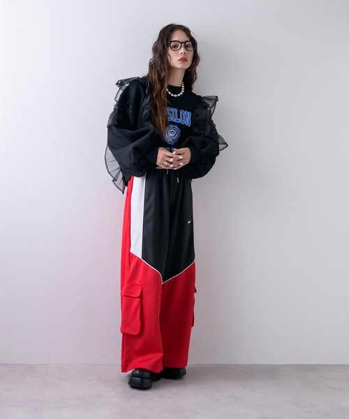 美品 異素材トレーナーシャツ 80 ILL ONE EIGHTY（イルワンエイティー） サーフライダー スウェット