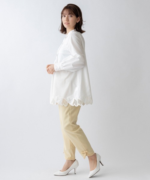 Sono パンツ 「SONO/ソーノ」リボンヘムスマートパンツ レディース  