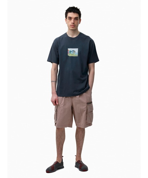ハーフ・ショートパンツ YESEYESEE Striking Cargo Shorts 5FT1034 thisisneverthat パンツ Zip Cargo Short メンズ レディース