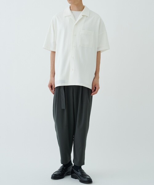 ATTACHMENT（アタッチメント） シャツ STUDIOUS別注 Drop Shoulder S/S