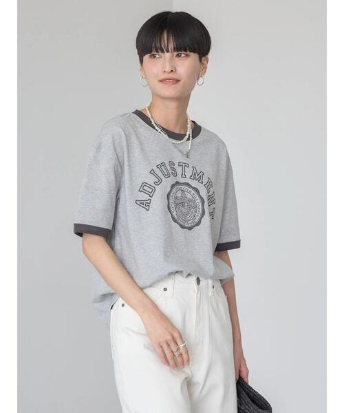 AMERICAN HOLIC tシャツ リンガーロゴプルオーバー(2