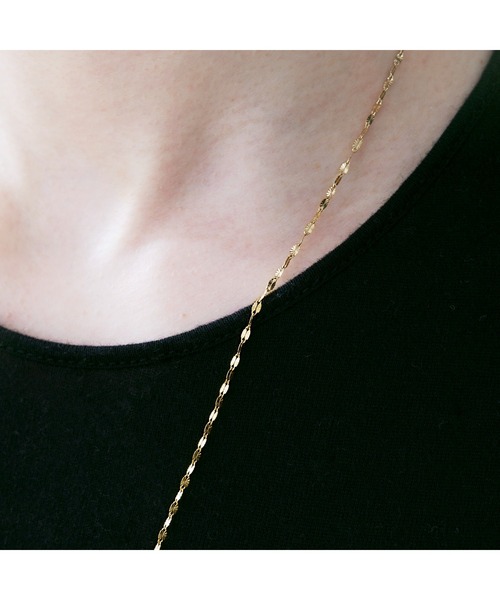 ネックレス 【les bon bon】sunlight long necklace yellow gold サン 