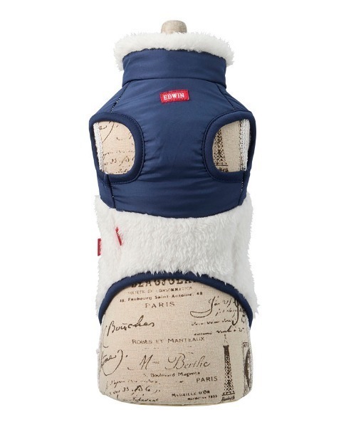 EDWIN（エドウィン） 犬 服 EDWIN/デニムポケット付切り替えフリース