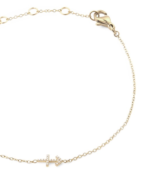 ブレスレット Crystal Zodiac Chain Bracelet レーディスブレスレット ゴールド レディース メンズの画像