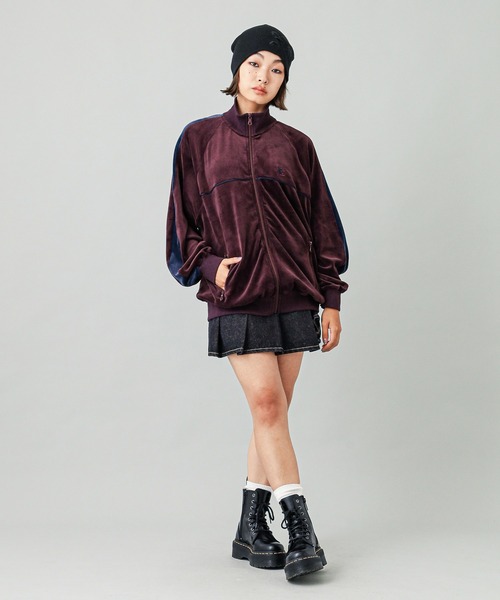 早い者勝ち X-girl VELOUR TRACK JACKET セットアップ可 VELOUR TRACK JACKET – calif（カリフ）公式サイト