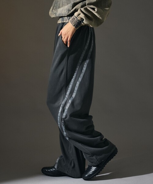 パンツ dich henderson SWEAT WIDE PANTS BLACK Buy Sweaty Betty Black Modal Wide Leg Trousers from Next USA