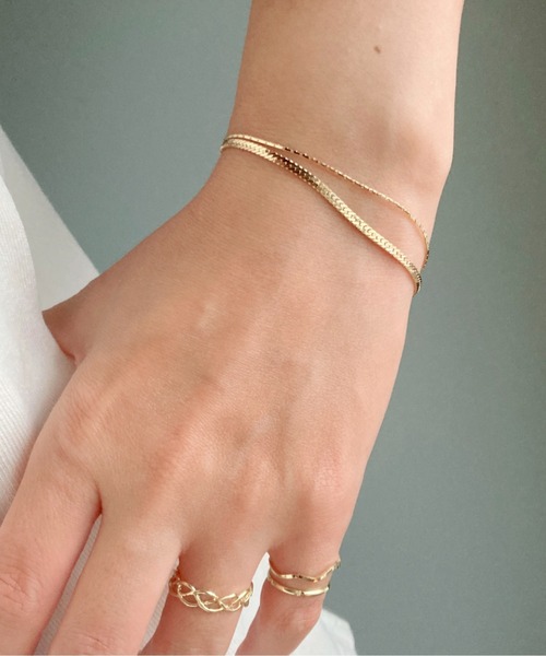  Order ブレスレット ciite' ブレスレット layered narrow bracelet / レイヤード ナロー