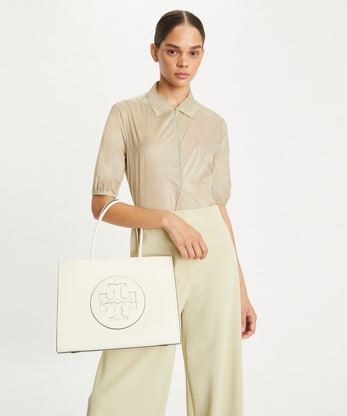 【Tory Burch】ミニエラ バイオパテント トートバッグ Tory Burch】ミニエラ バイオパテント トートバッグ (Tory Burch