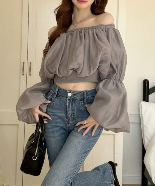 新品SeebyChloeシルクシフォンブラウス トップス ブラウス シャツ レディース シフォンシャツ 秋新作 トップス 長袖