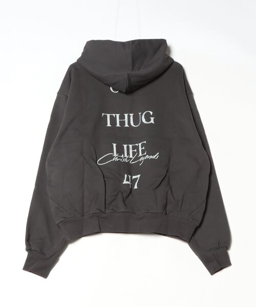 ChrisLv47 パーカー CHRISLV 2PAC HOODIE メンズ レディース 