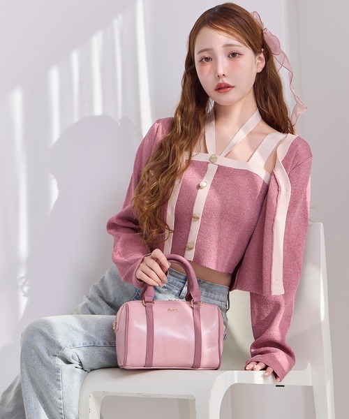 Seemi.by NICE CLAUP ボストンバッグ Seemi.ミニボストンバッグ