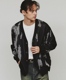 カーディガン アブストラクトシアーカーディガン メンズ｜ZOZOTOWN Yahoo!店