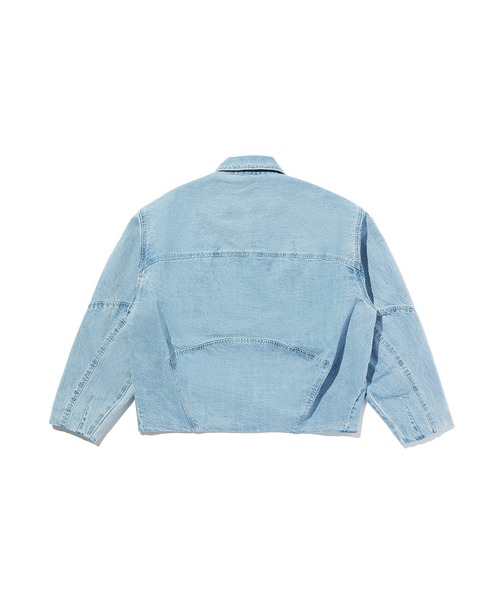 ブラウス シャツ Levi's/リーバイス BLUETAB(TM) LINED SEAMED トラッカージャケット ライトインディゴ レディース Levi's ブラウス シャツ Levi's/リーバイス BLUETAB(TM) LINED