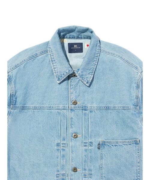 ブラウス シャツ Levi's/リーバイス BLUETAB(TM) LINED SEAMED トラッカージャケット ライトインディゴ レディース Levi's ブラウス シャツ Levi's/リーバイス BLUETAB(TM) LINED