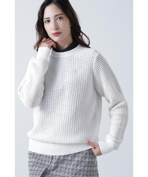 St. ANDREWS クルーネックニット プルオーバー