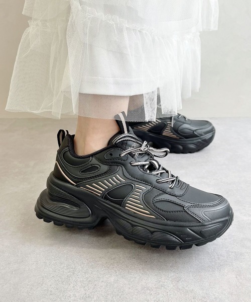 ORiental TRaffic（オリエンタルトラフィック） スニーカー 配色パーツ