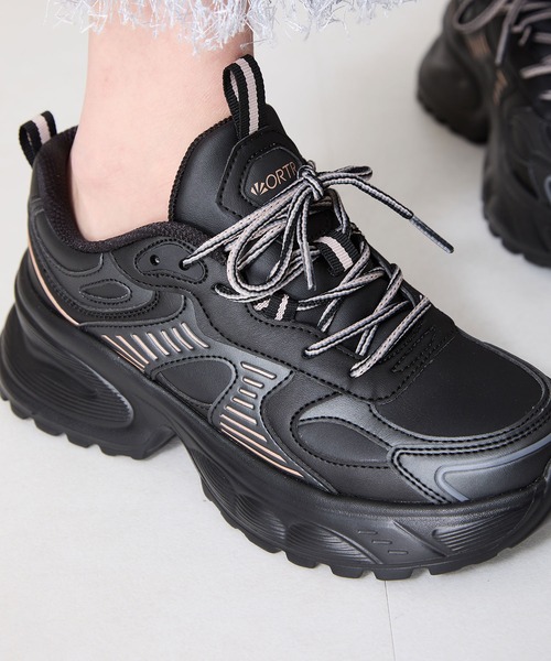 ORiental TRaffic（オリエンタルトラフィック） スニーカー 配色パーツ