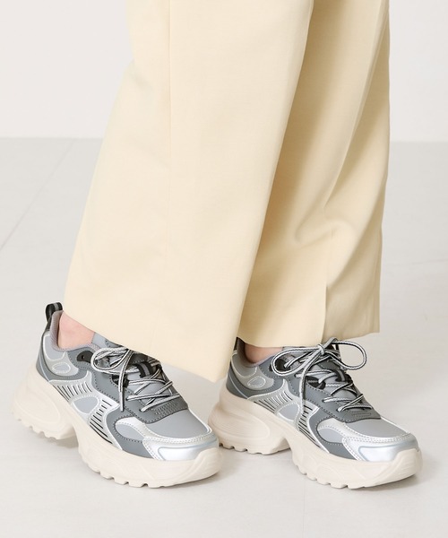 ORiental TRaffic（オリエンタルトラフィック） スニーカー 配色パーツ