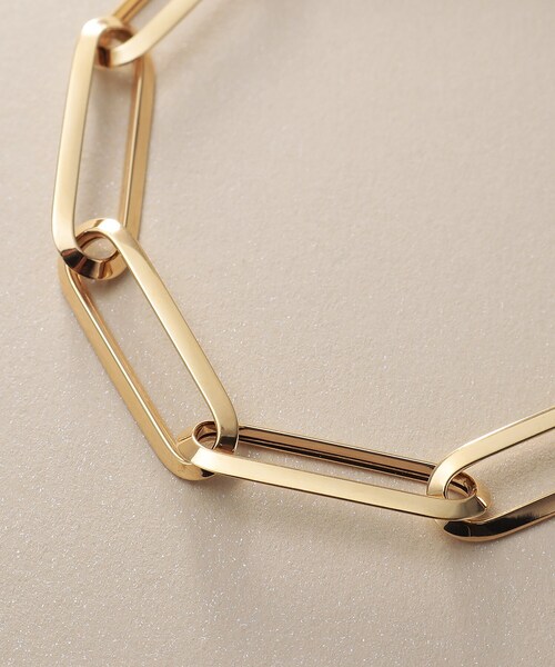 COCOSHNIK（ココシュニック） ブレスレット K18中空しのぎケーブル