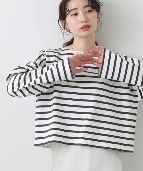 LeMinor ボーダーＴシャツ セール】【SHIPS any別注】Le minor: ボーダー TEE 22FW（T