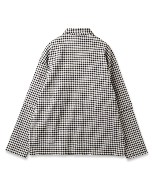 JieDa（ジエダ） シャツ LAYERED SHIRT メンズ レディース : ZOZOTOWN