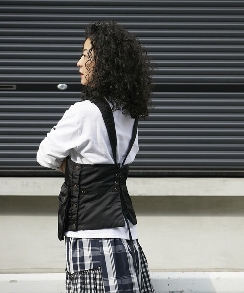 「Freada」 ノースリーブブラウス ONE SIZE ブラック レディース