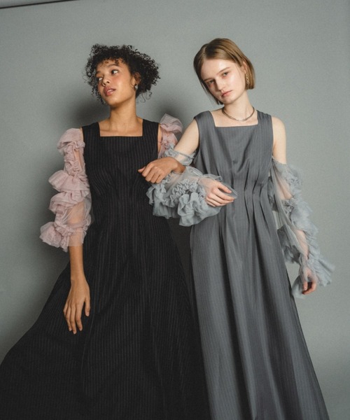 et.UNiVER ドレス Frourish attched dress : ZOZOTOWN Yahoo!店