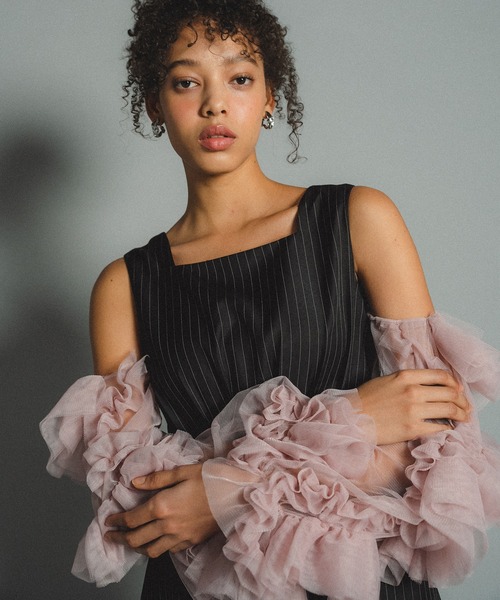 et.UNiVER Frourish attached dress オケージョン Frourish attached dress（ドレス）｜et.UNiVER（エトユニベール）の