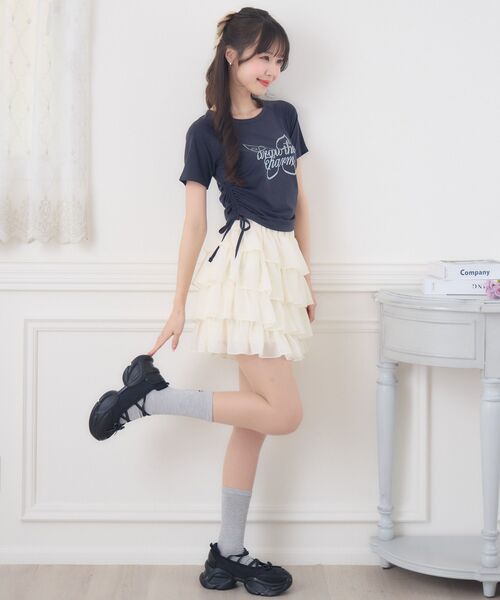 お客様❣️専用ページ Emsexcite（エムズエキサイト） tシャツ ビジューロゴドロストTEE