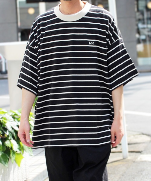 Lee（リー） tシャツ LEE /BORDER BIG TEE/LT3202 メンズ レディース